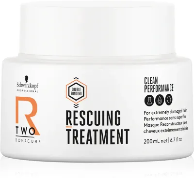 Schwarzkopf Professional Bonacure R-TWO Rescuing Treatment - Маска для волос для экстремально поврежденных волос, 200 мл