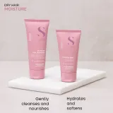 Alfaparf Milano Semi di Lino Moisture Minisize Kit - Набор для путешествий с интенсивным увлажнением волос, 2 шт — фото 2