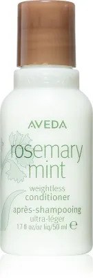 Aveda Rosemary Mint Weightless Conditioner - Мягкий ухаживающий бальзам для придания блеска и мягкости волосам, 50 мл