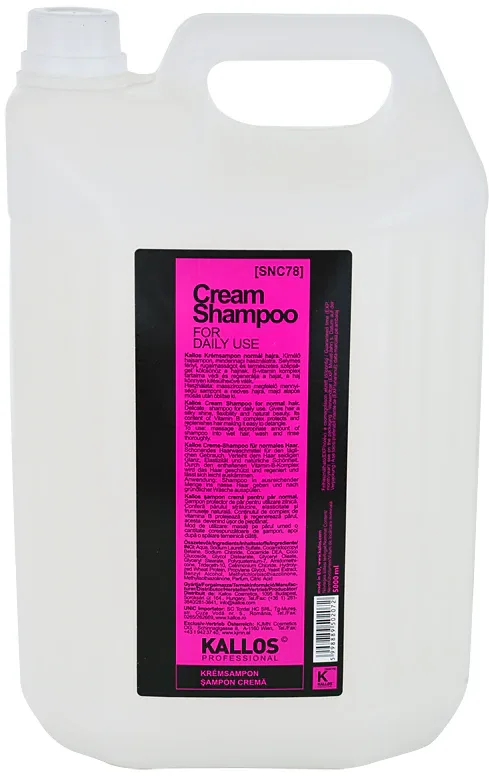 Kallos Kallos Classic Cream Shampoo - Шампунь для нормальных волос, 5000 мл