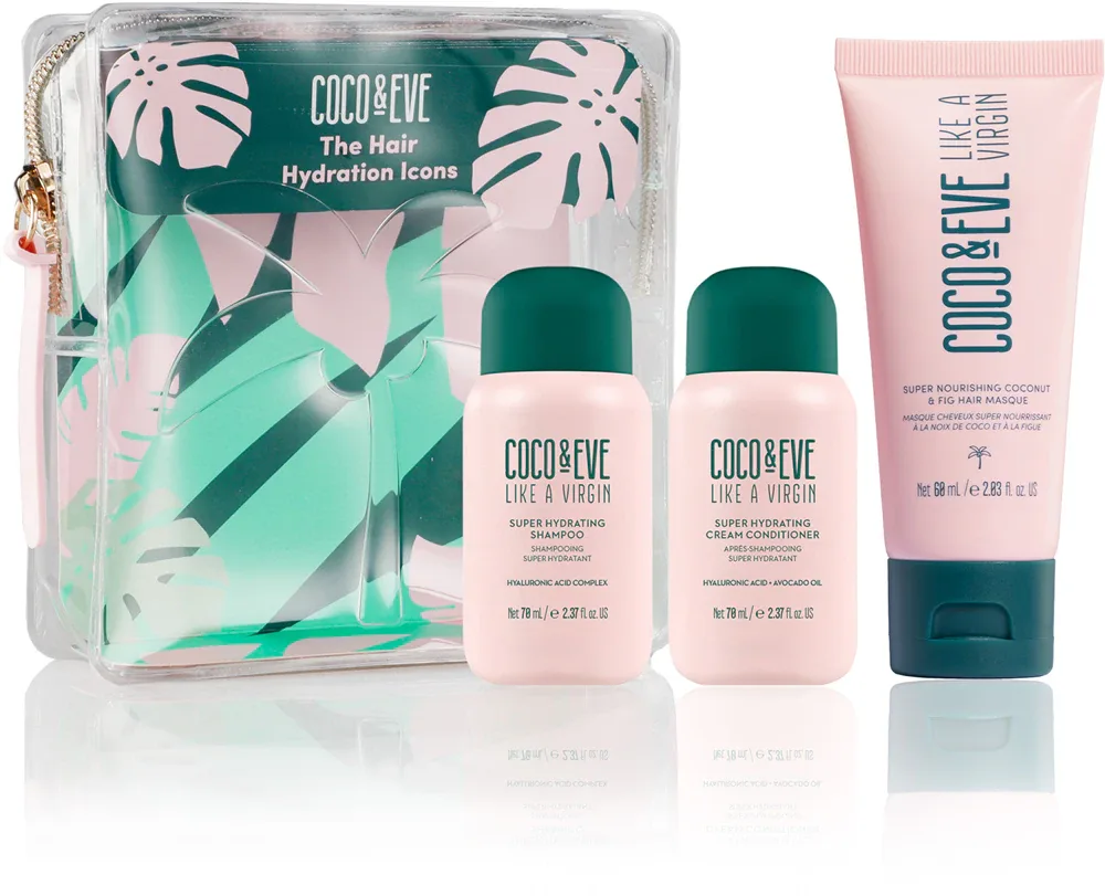 Coco & Eve Hair Hydration Icons - Набор для волос в путешествие