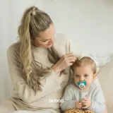 Набор для волос детский Baboo Baby Hair Brush and Comb Set: щётка и расчёска, 2 шт — фото 4