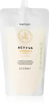 Kemon Actyva Bellessere - Шампунь и гель для душа 2 в 1, 500 мл