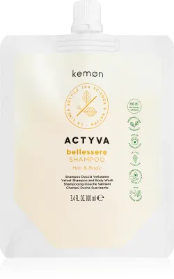 Kemon Actyva Bellessere - Шампунь и гель для душа 2 в 1, 100 мл