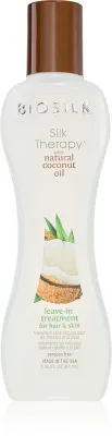 Biosilk Silk Therapy Natural Coconut Oil - Увлажняющая сыворотка для волос и тела без смывания, 67 мл