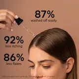 Apivita Dandruff Relief Oil - Уход за кожей головы против жирной перхоти, 50 мл — фото 3