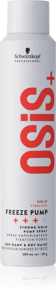 Schwarzkopf Professional Osis+ Freeze Pump - Лак для волос с сильной фиксацией, 200 мл