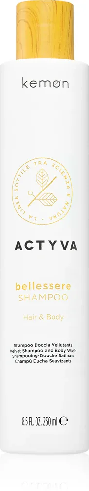 Kemon Actyva Bellessere - Питательный шампунь для всех типов волос, 250 мл