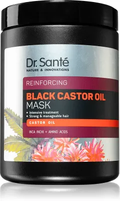 Dr. Sante Black Castor Oil - Интенсивная маска для волос, 1000 мл