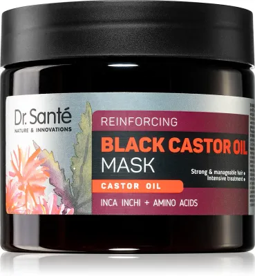Dr. Sante Black Castor Oil - Интенсивная маска для волос, 300 мл