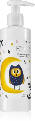 RYOR Baby Care - Гель для детского мытья и шампунь 2 в 1, 200 мл