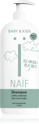 Naif Baby & Kids Shampoo - Нежный очищающий шампунь для детей, 500 мл