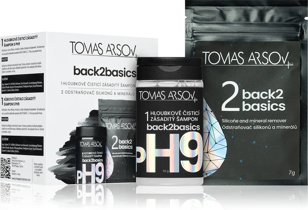 Tomas Arsov BACK2BASICS - Набор глубокого очищения для всех типов волос для всех типов волос