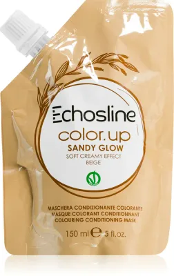 Echosline Color Up - Окрашивающая маска с питательным действием, 150 мл, оттенок Sandy Glow