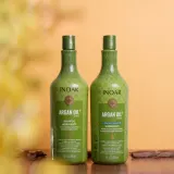 INOAR Argan Oil System - Кондиционер для волос, увлажняющий и разглаживающий, 1000 мл — фото 2