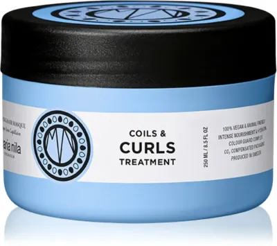 Maria Nila Coils & Curls Treatment Mask - Питательная маска для кудрявых и волнистых волос, 250 мл
