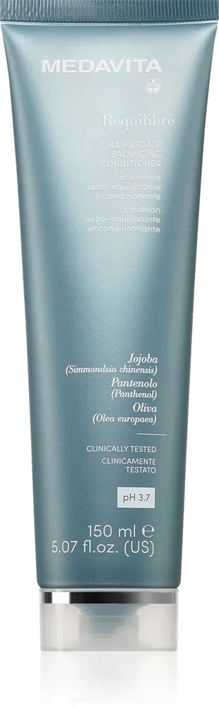 Medavita Requilibre Hair & Scalp Balancing Conditioner - Мягкий кондиционер для волос и кожи головы, 150 мл