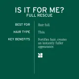 Biolage Full Rescue - Шампунь для плотных волос и защиты от ломкости, 400 мл — фото 8