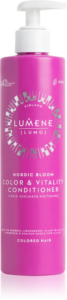 Lumene Nordic Bloom [LUMO] Color & Vitality - Кондиционер для окрашенных волос с фильтром UV, 300 мл