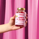 Мармелад жевательный Bloom Robbins LOVE is in the HAIR Healthy hair gummies для волос, с витаминами и минералами, 60 шт — фото 3