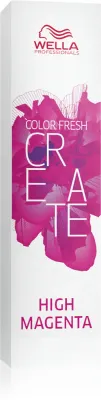 Оттеночная краска для волос Wella Professionals Color Fresh Create полустойкая, смешиваемые оттенки, 60 мл, оттенок High Magenta