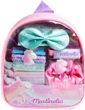 Набор аксессуаров для волос Martinelia Little Unicorn Bag, рюкзачок, резинки и заколка, 1 шт — фото 1