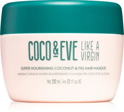 Coco & Eve Like A Virgin Super Nourishing Coconut & Fig Hair Masque - Маска глубокого питания для придания блеска и мягкости волос, 212 мл