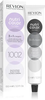 Тонирующее средство для волос Revlon Professional Nutri Color Filters Metal-Ice, для профессионального использования 1002 100 мл