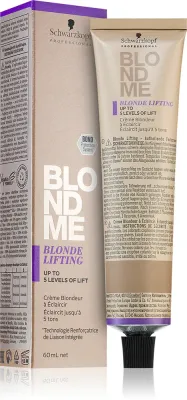 Schwarzkopf Professional Blondme Lifting - Светящийся крем для светлых волос, 60 мл, оттенок Ash