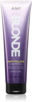 ASP System Blonde Anti-Yellow - Осветляющий шампунь для блондинок и седых волос