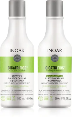 INOAR CicatriFios - Набор для слабых и поврежденных волос, 2 мл, 2 мл (IOA00043)