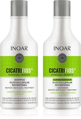 INOAR CicatriFios - Набор для слабых и поврежденных волос, 2 мл, 2 мл (IOA00011)