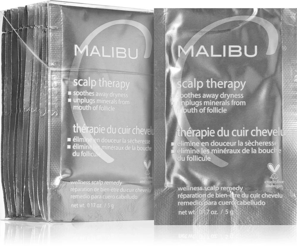 Malibu C Wellness Hair Remedy Scalp Therapy - Маска для волос: уход за кожей головы, 12 г