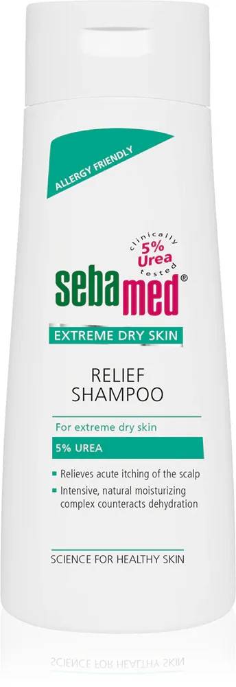 Sebamed Extreme Dry Skin - Успокаивающий шампунь для очень сухих волос 5% Urea, 200 мл