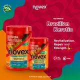 Novex Brazilian Keratin - Регенерирующая маска для поврежденных волос, 400 г — фото 2