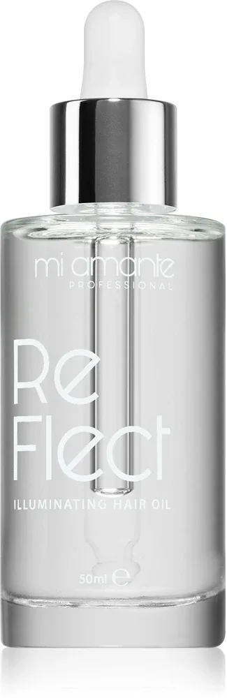 Mi Amante Professional ReFlect Illuminating Hair Oil - Масло для волос, которое придает блеск и мягкость, 50 мл