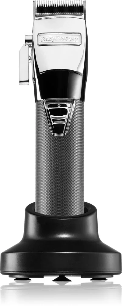 Машинка для стрижки волос BaByliss PRO Chrom FX8700E аккумуляторная, со съёмными насадками Chrome, 1 шт