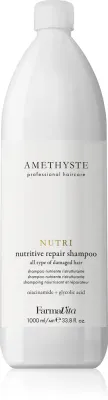 FarmaVita Amethyste Nutri - укрепляющий шампунь для поврежденных волос, 1000 мл