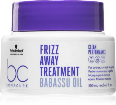 Schwarzkopf Professional BC Bonacure Frizz Away Treatment - Маска для непослушных и пушащихся волос, 200 мл