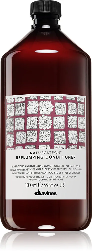 Davines Naturaltech Replumping Conditioner - Кондиционер для волос, увлажняющий для легкого расчесывания волос