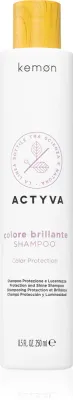 Kemon Actyva Colore Brillante - Осветляющий и укрепляющий шампунь для окрашенных волос, 250 мл