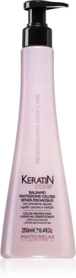 Phytorelax Laboratories Keratin Color - Несмываемый кондиционер для окрашенных волос, 250 мл