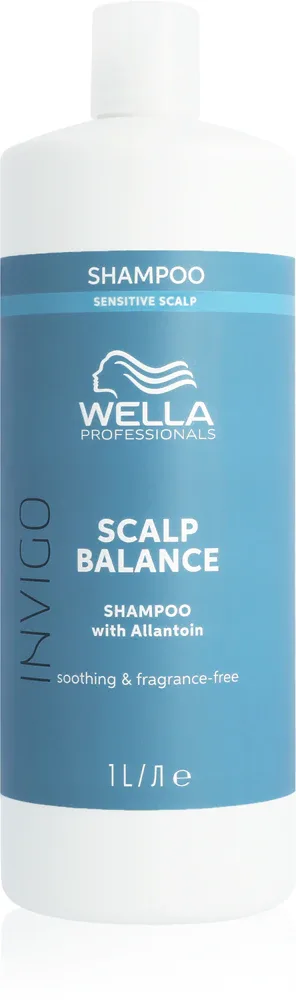 Wella Professionals Invigo Scalp Balance - Увлажняющий и смягчающий шампунь для чувствительной кожи