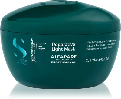 Alfaparf Milano Semi di Lino Reconstruction Reparative Light Mask - Маска для волос восстанавливающая для поврежденных волос