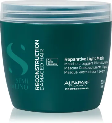 Alfaparf Milano Semi di Lino Reconstruction Reparative Light Mask - Маска для волос восстанавливающая для поврежденных волос, dla cienkich włosów 500 мл