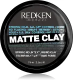 Глина для укладки волос Redken Matte Clay матирующая, сильной фиксации, 75 мл — фото 1