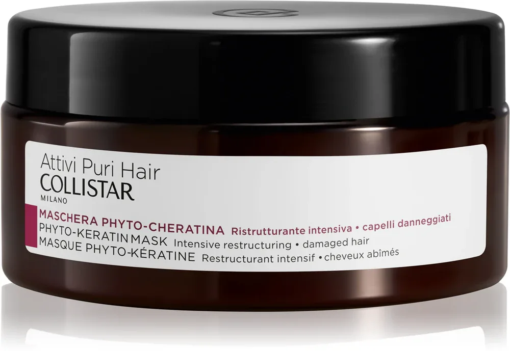 Collistar Hair Phyto-Keratin Mask Intensive Restructuring - Маска для волос с кератином, 200 мл