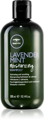 Paul Mitchell Tea Tree Lavender Mint - Увлажняющий и смягчающий шампунь для сухих волос, трудных в укладке, 300 мл