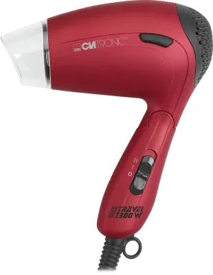 ProfiCare Clatronic HTD 3429 - Путешественный фен Red, 1 шт