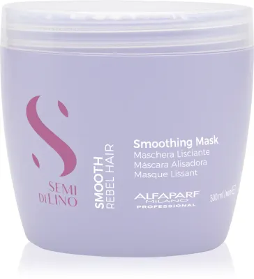 Alfaparf Milano Semi di Lino Smooth - Маска для волос, разглаживающая непослушные и пушистые, 500 мл